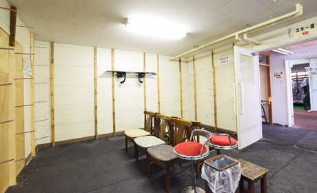 Photo:Ski drying room