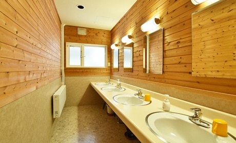 Photo:Public washroom
